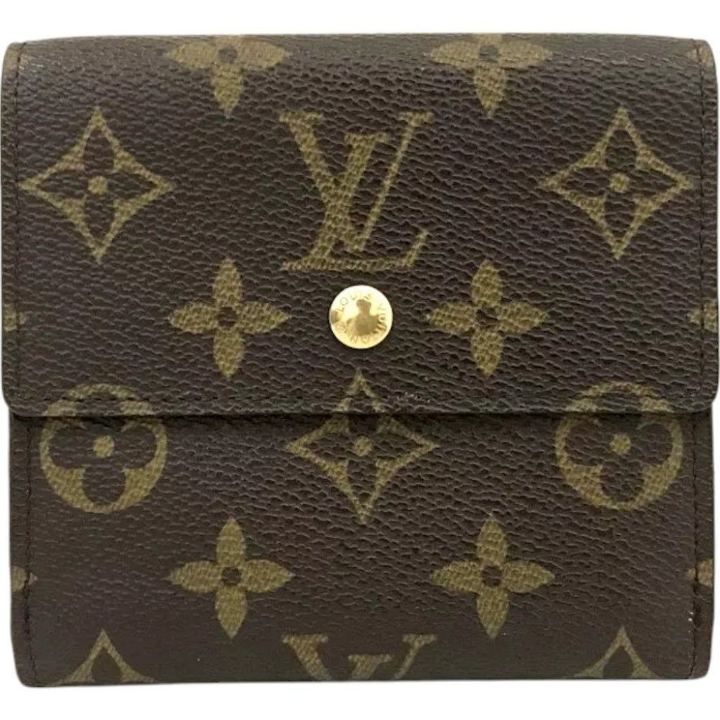 395164ax (E1) Louis Vuitton Wallet Portefeiulle Brown Monogram